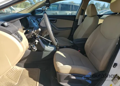 2012 Hyundai Elantra Gls из США, поврежденный, VIN 5NPDH4AEXCH067711